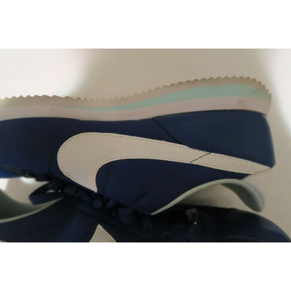 Nike Cortez Basic Nylon Mens 13 Dark Treasure Blue Mint Sneakers Rare 476716-611 main image 7